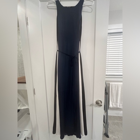 Banana Republic factory color block panel gown, size 2p - Picture 4 of 6